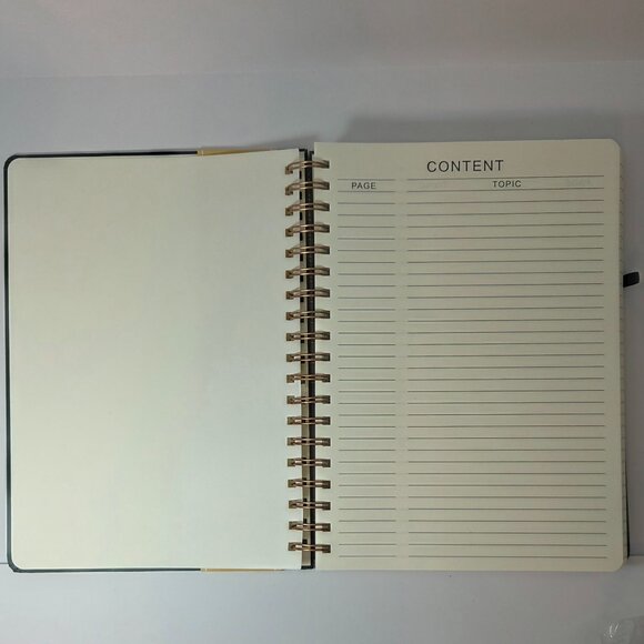 NWT - Forvencer B5 Hardcover Spiral Notebook – Dark Green (300 Pages) - Picture 5 of 10